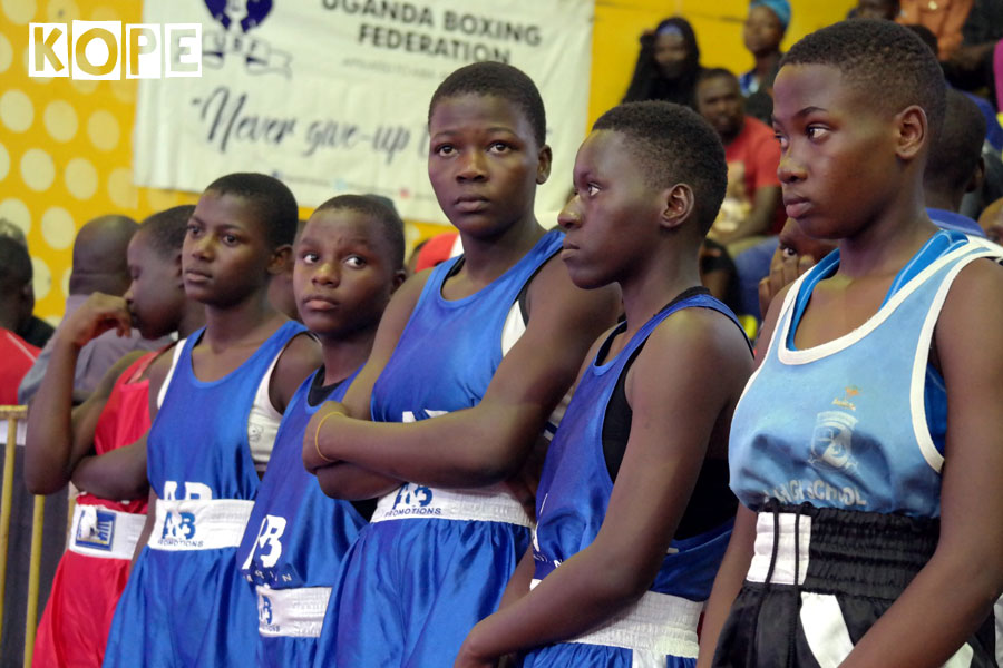 Le campionesse ai campionati Ugandesi Junior 2019