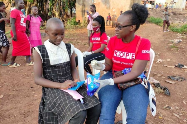 How reusable sanitary pads help girls stay in school