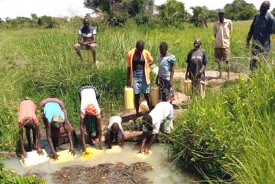 Acqua pulita per Olalango